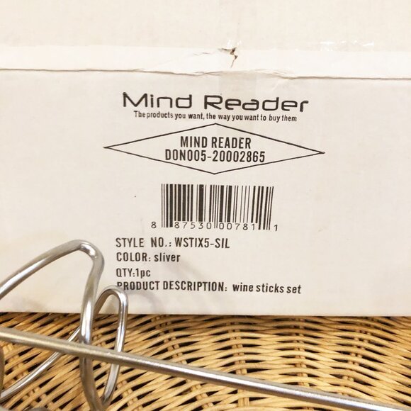 Outdoor Wine Glass and Bottle Stakes, 5 piece, Beach Picnic Vacation Cottage - Picture 8 of 9